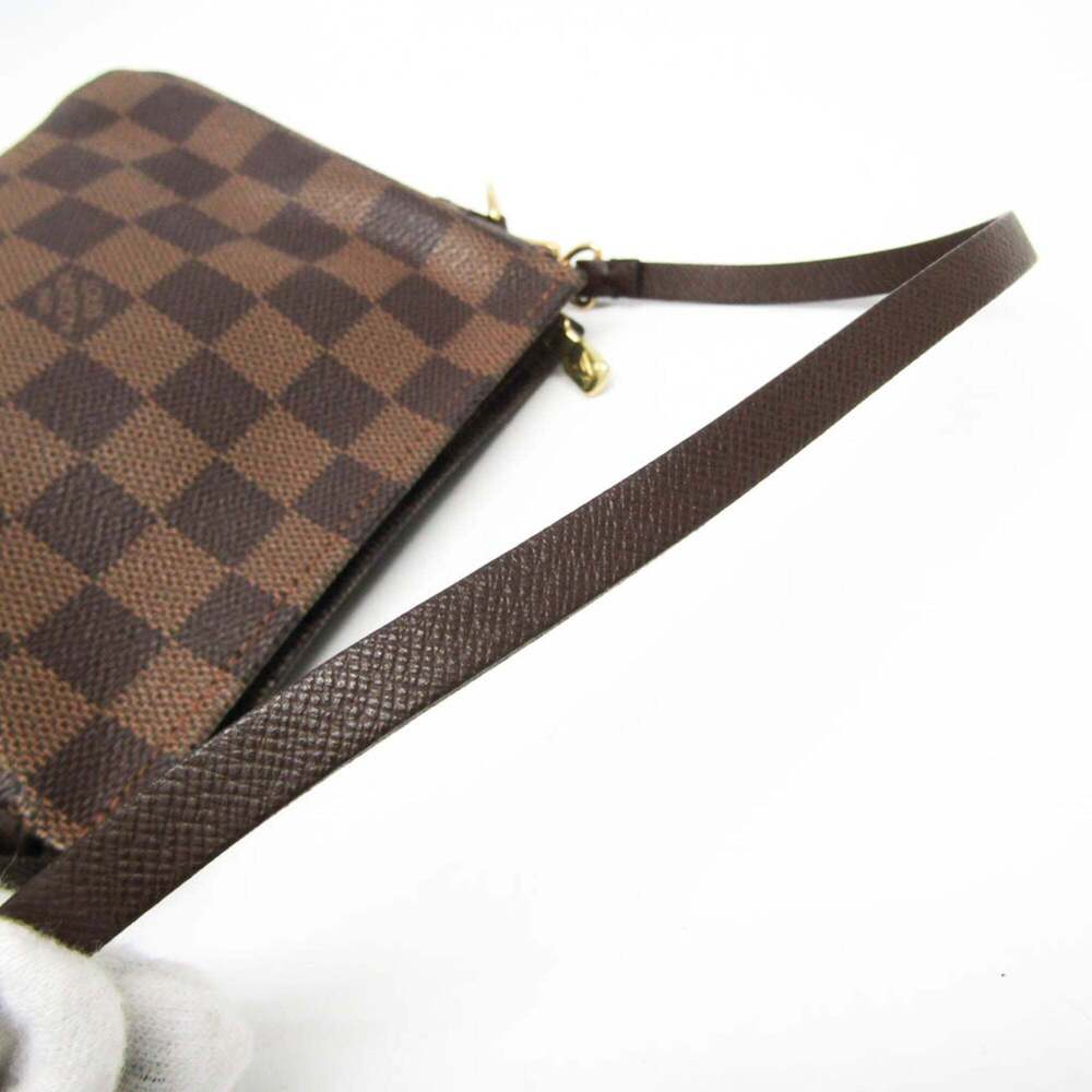 LOUIS VUITTON Authentic Brown Damier Pouch - Picture 9 of 12